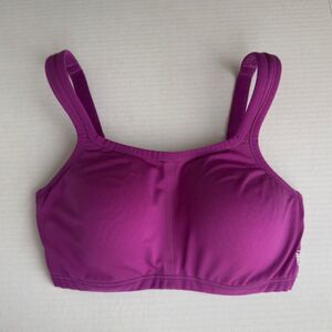 Natori Empower Yogi Womens Size 32C Purple Mauve Full Coverage Sports Bra 731050